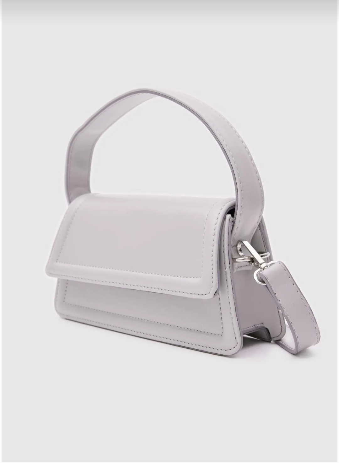 ZEYN MİLA GRİ OMUZ VE EL ÇANTASI 