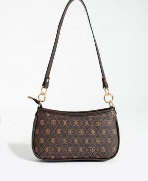 ZEYN BERRY KOYU KAHVE BAGET ÇANTA