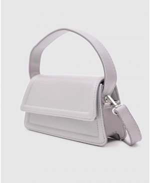 ZEYN MİLA GRİ OMUZ VE EL ÇANTASI 