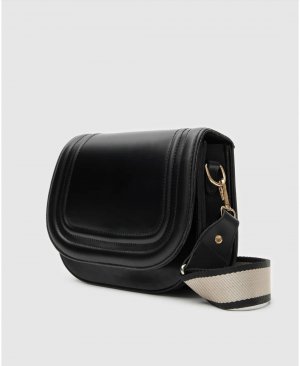 ZEYN ELLA SİYAH OMUZ ÇANTASI 