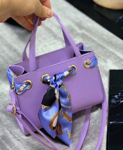 ZEYN CAMELLİA LİLA EL VE OMUZ ÇANTASI 