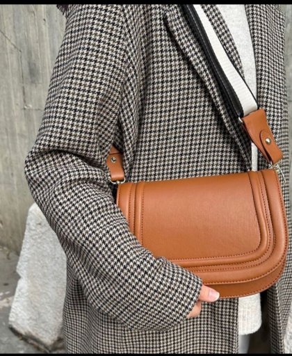 ZEYN ELLA AÇIK KAHVE OMUZ ÇANTASI 