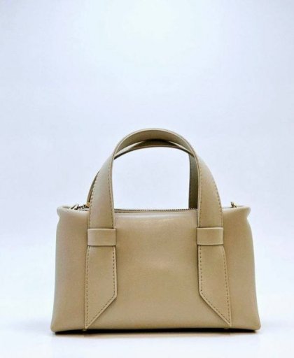 ZEYN AİDA KREM OMUZ VE EL ÇANTASI 