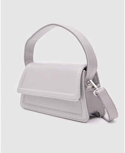 ZEYN MİLA GRİ OMUZ VE EL ÇANTASI 