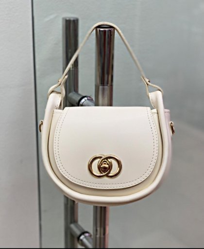 ZEYN KAYLEE KREM EL VE OMUZ ÇANTASI 